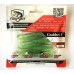 Силіконка для риби, Taipan Grabber, 3,0 дюйми, 8шт/уп, колір №08 Green neon